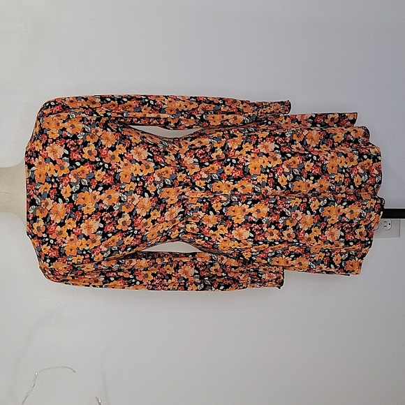 Wild Fable Floral Long Sleeve Dress SZ S - Picture 7 of 13